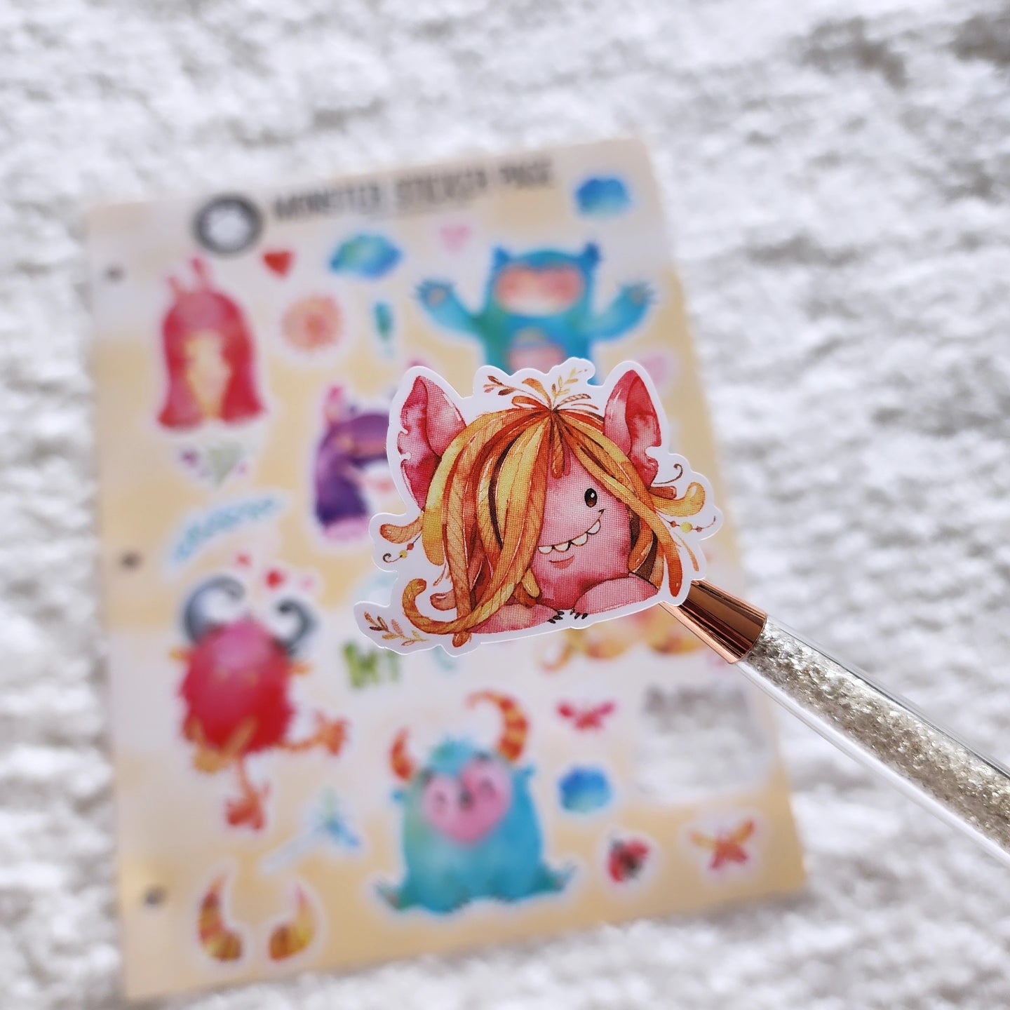 Monster Large Sticker Sheet