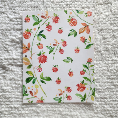 Berry Scrapbook Page