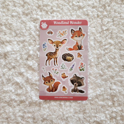 Woodland Pocket Stickers