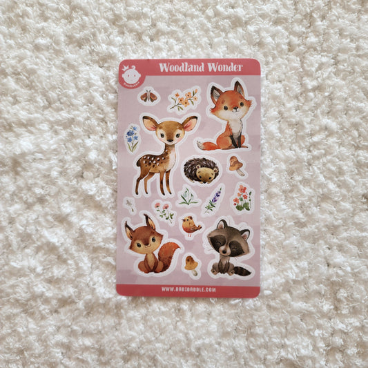 Woodland Pocket Stickers
