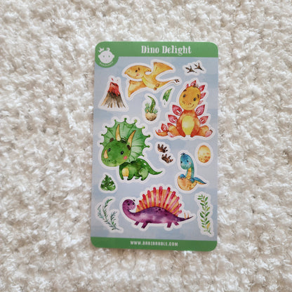 Dinosaur Pocket Stickers