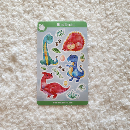 Dinosaur Pocket Stickers