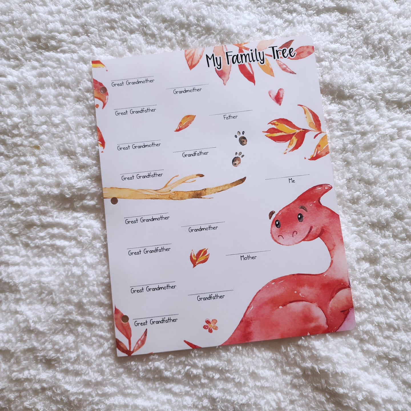 Dinosaur Family Tree Add-n