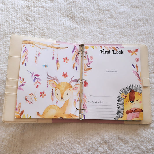DIGITAL Woodland Baby Memory Book